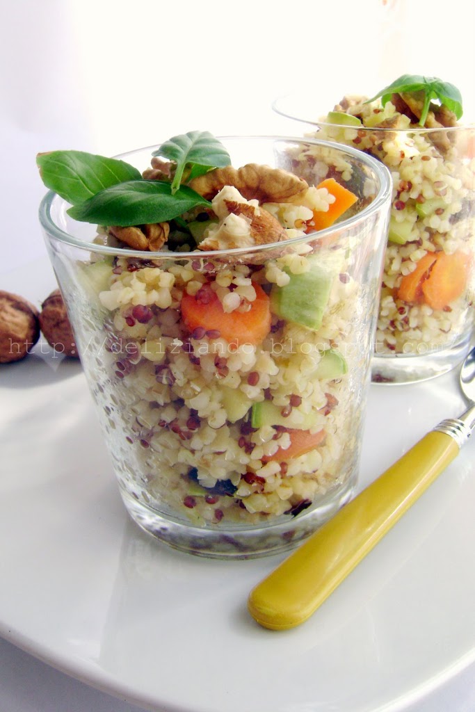 Insalata Di Bulgur E Quinoa